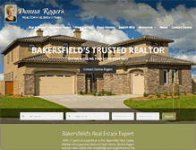 Tablet Screenshot of donnarogersrealtor.com